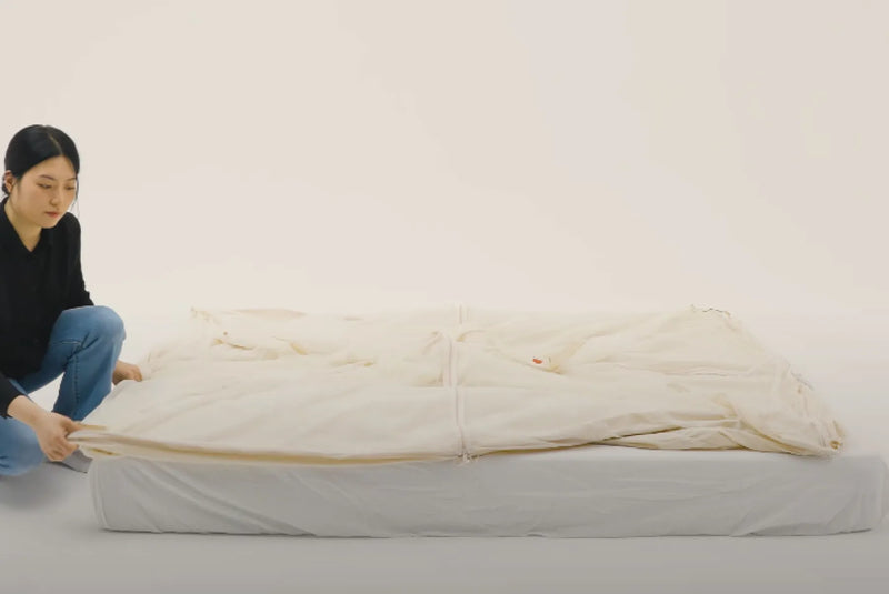 今までにないテント型の構造